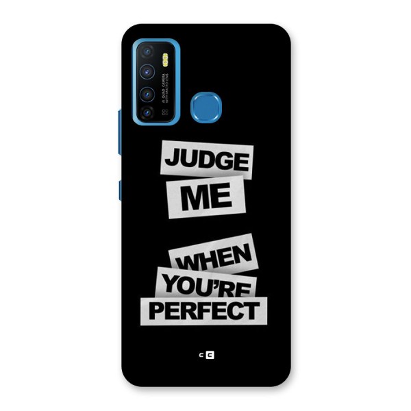 Judge Me When Back Case for Infinix Hot 9