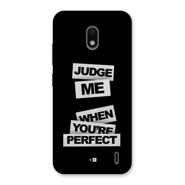 Judge Me When Back Case for Nokia 2.2