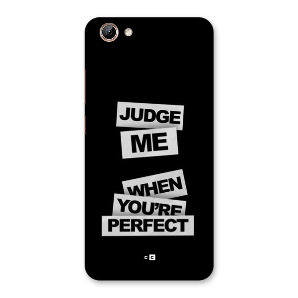 Judge Me When Back Case for Vivo Y71i
