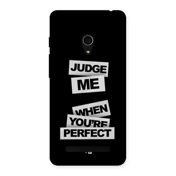 Judge Me When Back Case for Zenfone 5