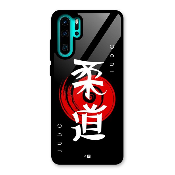Judo Art Glass Back Case for Huawei P30 Pro