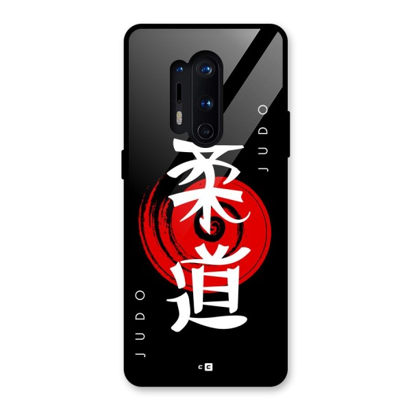 Judo Art Glass Back Case for OnePlus 8 Pro