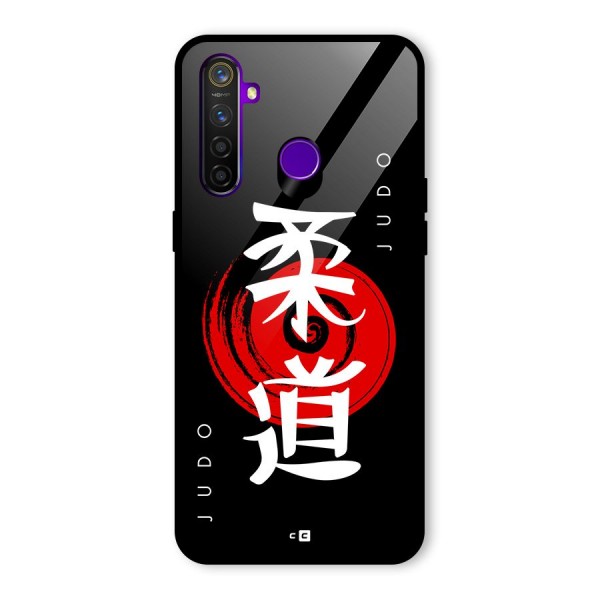 Judo Art Glass Back Case for Realme 5 Pro