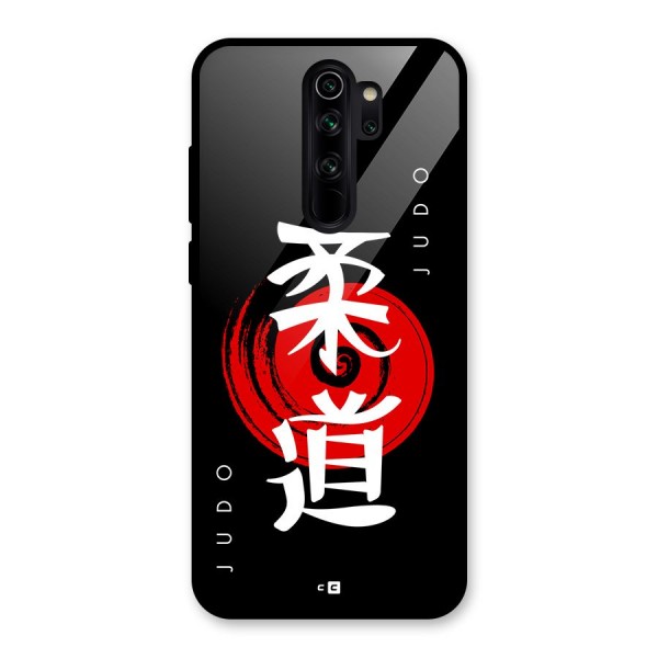 Judo Art Glass Back Case for Redmi Note 8 Pro