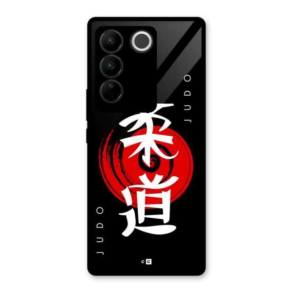 Judo Art Glass Back Case for Vivo V27