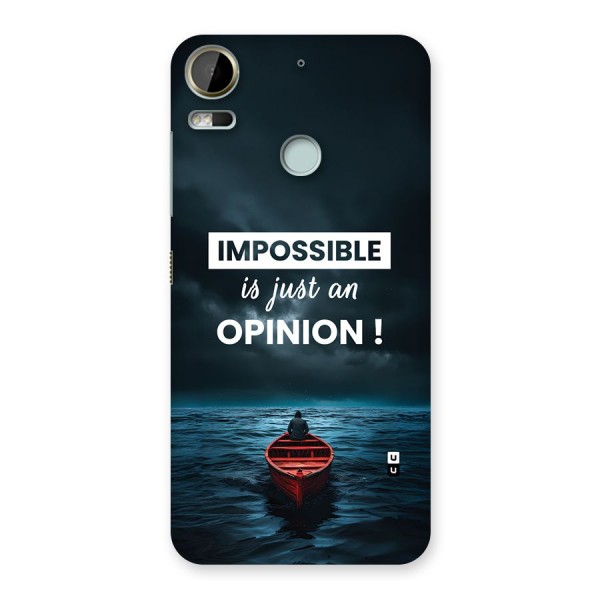 Just An Opinion Back Case for Desire 10 Pro