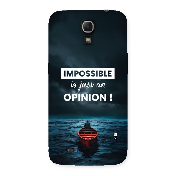 Just An Opinion Back Case for Galaxy Mega 6.3