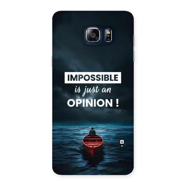 Just An Opinion Back Case for Galaxy Note 5