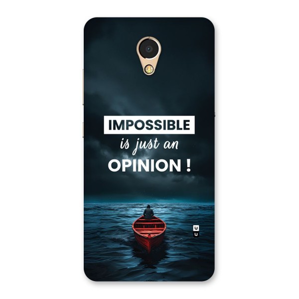 Just An Opinion Back Case for Lenovo P2