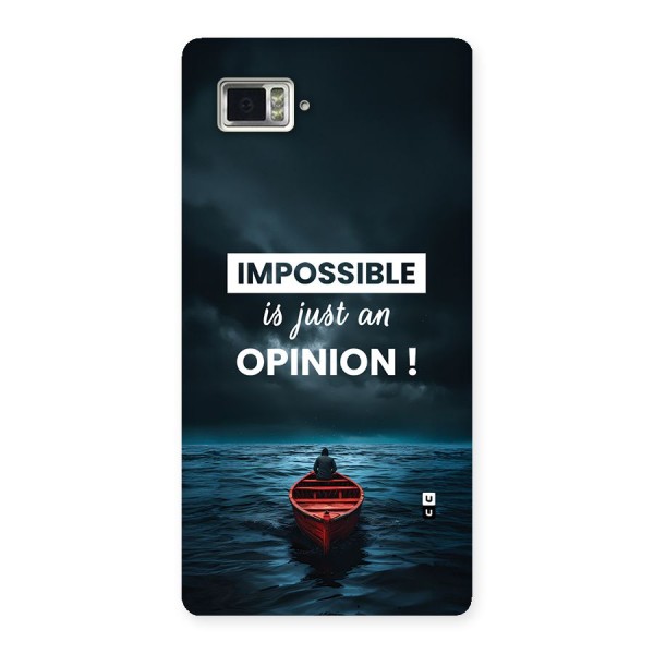 Just An Opinion Back Case for Lenovo Vibe Z2 Pro K920