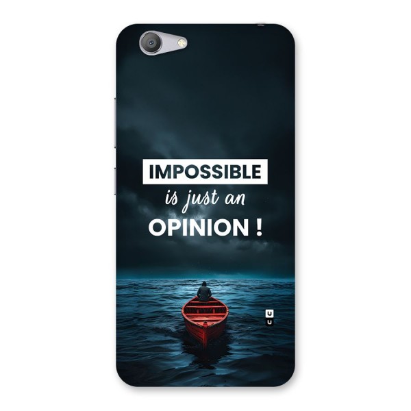 Just An Opinion Back Case for Vivo Y53