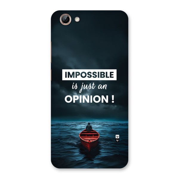 Just An Opinion Back Case for Vivo Y71i