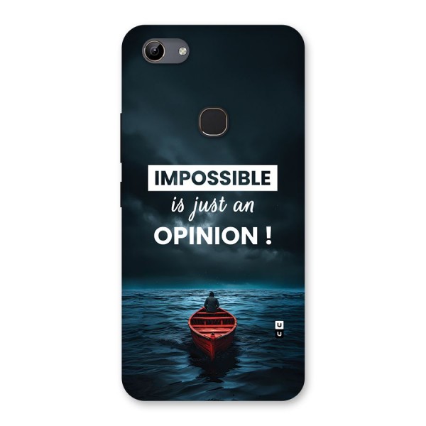 Just An Opinion Back Case for Vivo Y81