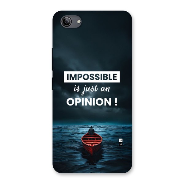Just An Opinion Back Case for Vivo Y81i