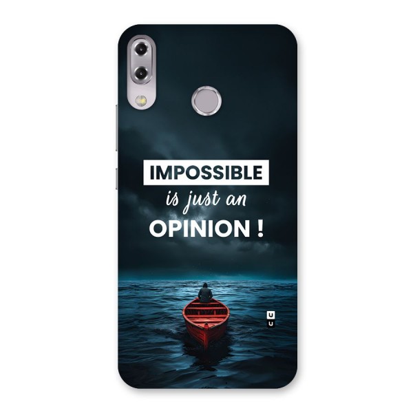 Just An Opinion Back Case for Zenfone 5Z