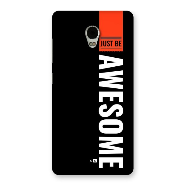 Just Be Awesome Back Case for Lenovo Vibe P1