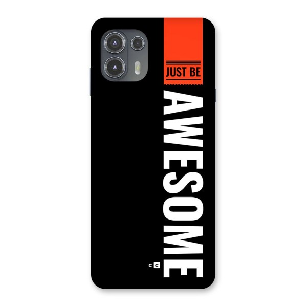Just Be Awesome Back Case for Motorola Edge 20 Fusion