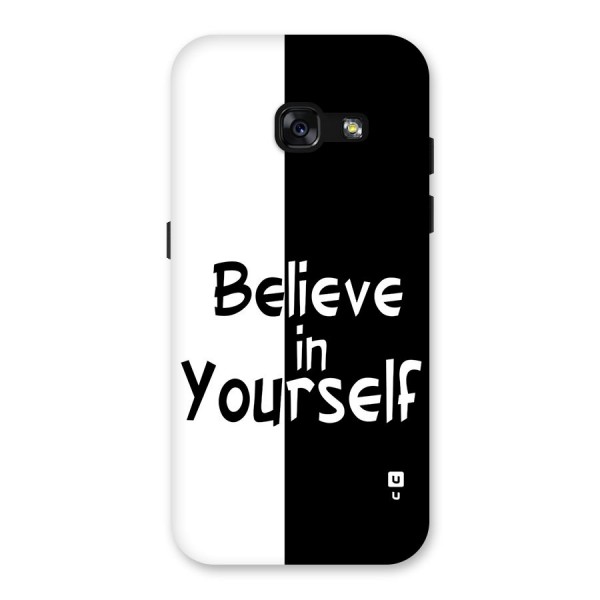 Just Believe Yourself Back Case for Galaxy A3 (2017)