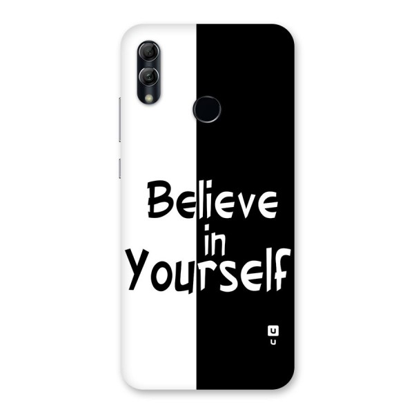 Just Believe Yourself Back Case for Honor 10 Lite