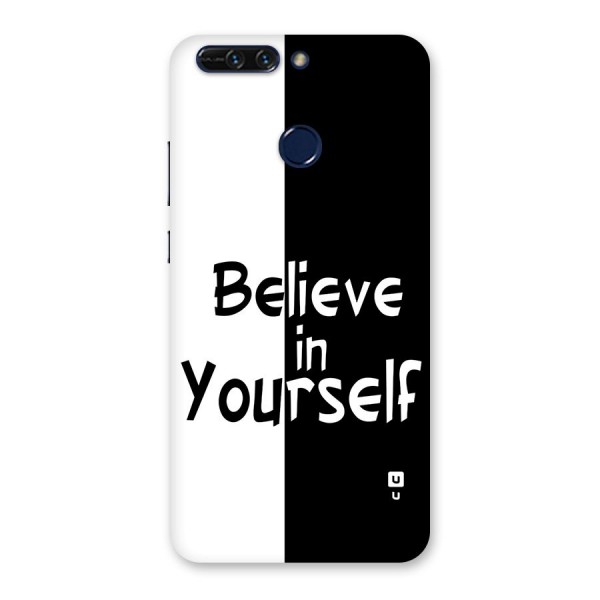 Just Believe Yourself Back Case for Honor 8 Pro