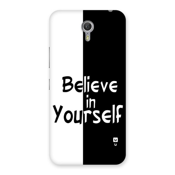 Just Believe Yourself Back Case for Zuk Z1