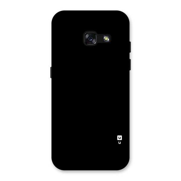 Just Black Back Case for Galaxy A3 (2017)
