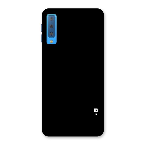 Just Black Back Case for Galaxy A7 (2018)