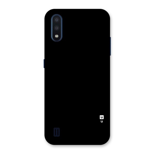 Just Black Back Case for Galaxy M01
