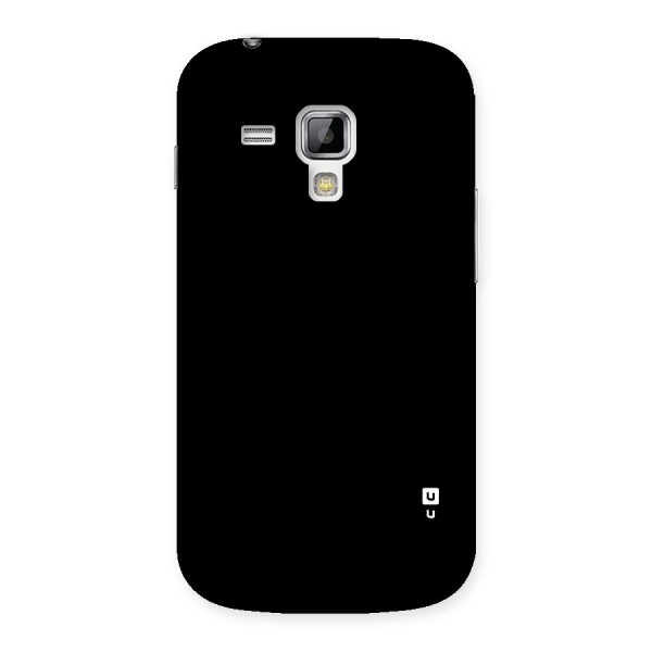 Just Black Back Case for Galaxy S Duos
