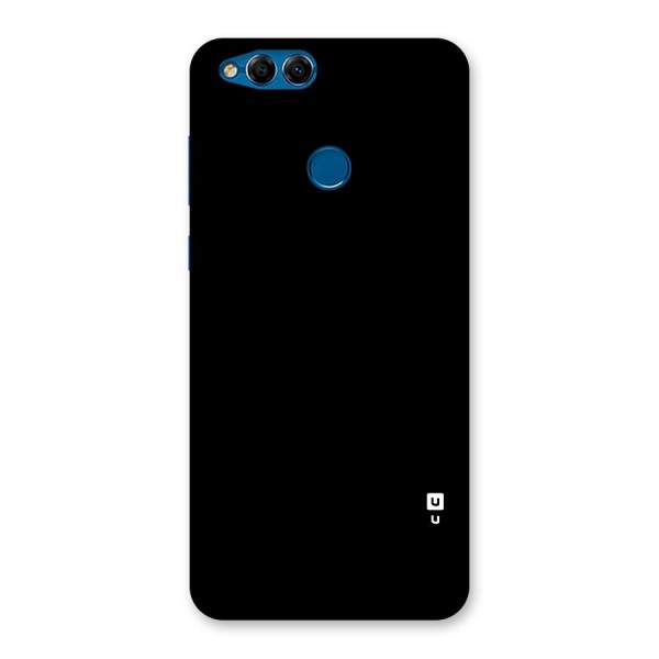 Just Black Back Case for Honor 7X