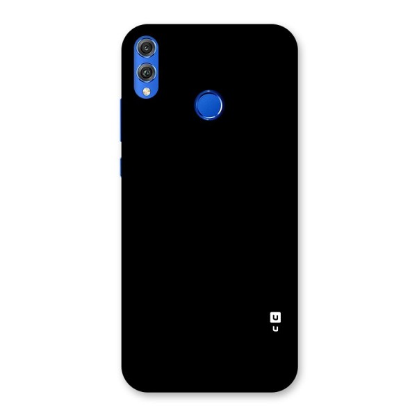 Just Black Back Case for Honor 8X