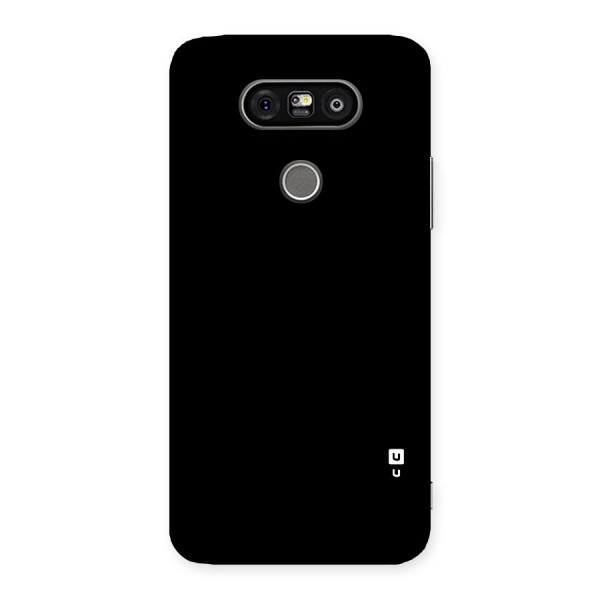 Just Black Back Case for LG G5