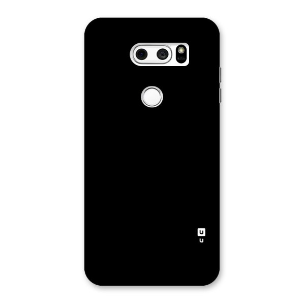 Just Black Back Case for LG V30