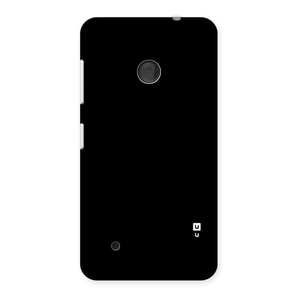 Just Black Back Case for Lumia 530
