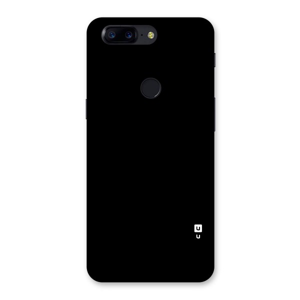 Just Black Back Case for OnePlus 5T