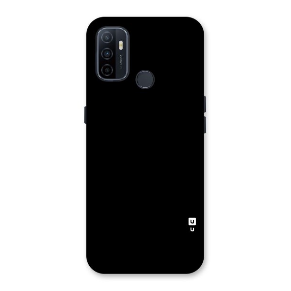 Just Black Back Case for Oppo A32