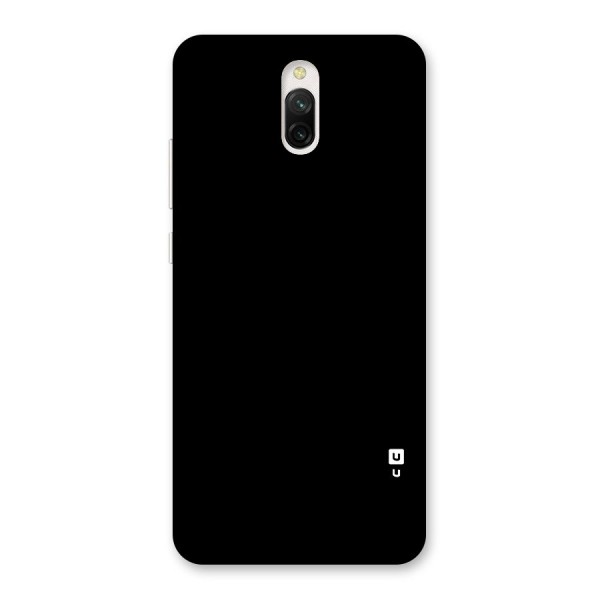 Just Black Back Case for Redmi 8A Dual
