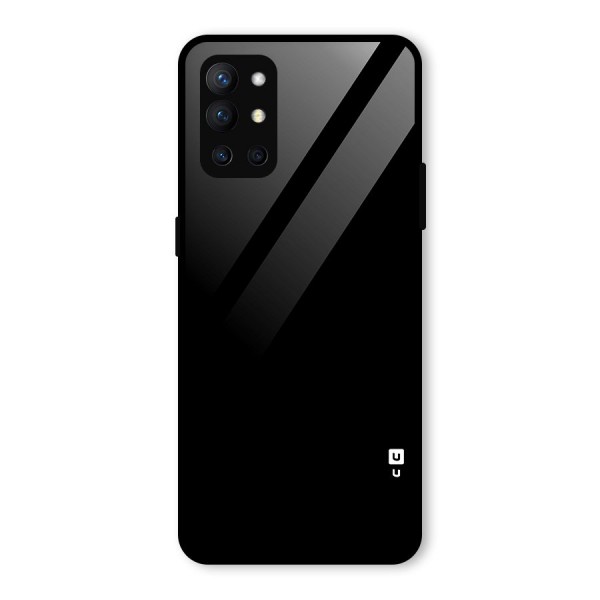 Just Black Glass Back Case for OnePlus 9R