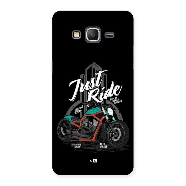 Just Ride Speed Back Case for Galaxy Grand Prime