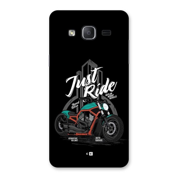 Just Ride Speed Back Case for Galaxy On7 2015