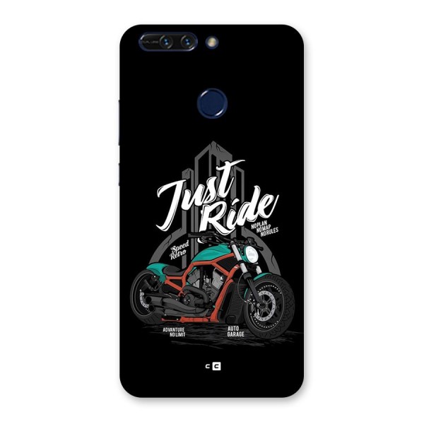 Just Ride Speed Back Case for Honor 8 Pro