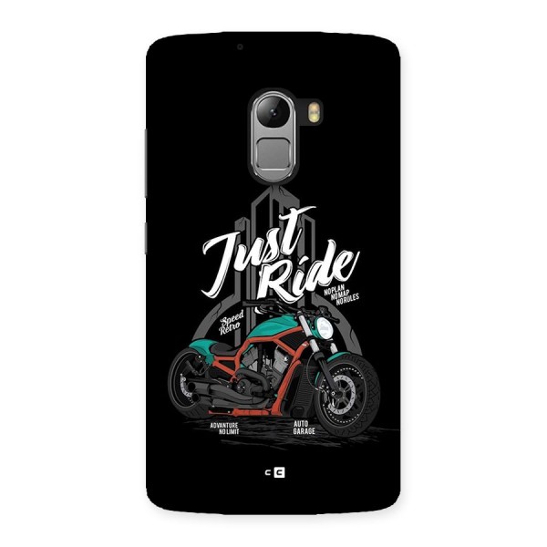 Just Ride Speed Back Case for Lenovo K4 Note