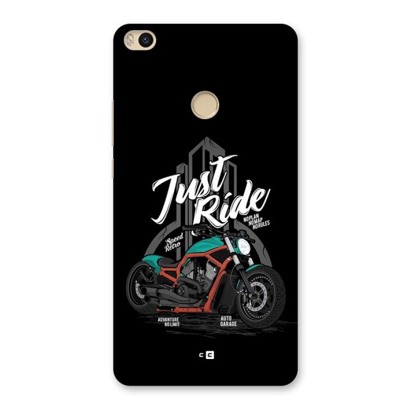 Just Ride Speed Back Case for Mi Max 2