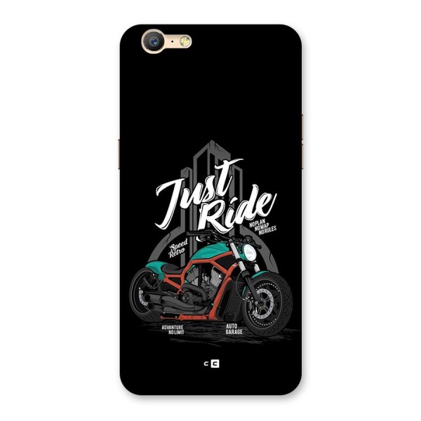 Just Ride Speed Back Case for Oppo A39