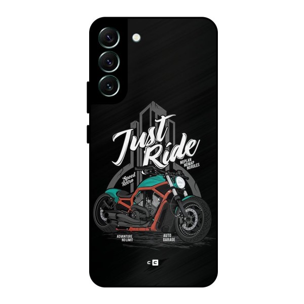 Just Ride Speed Metal Back Case for Galaxy S22 Plus 5G