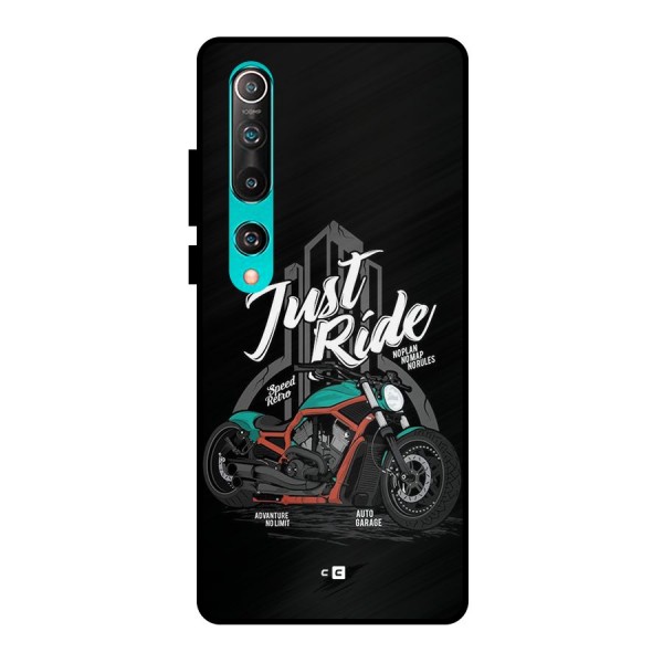 Just Ride Speed Metal Back Case for Mi 10