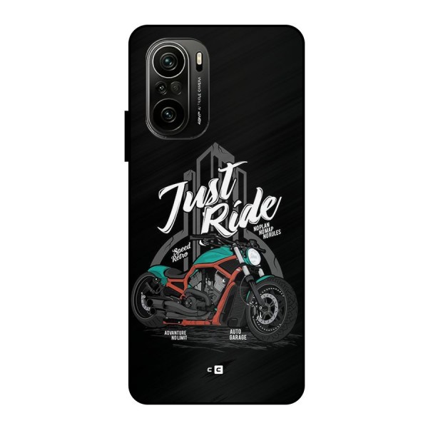 Just Ride Speed Metal Back Case for Mi 11X Pro