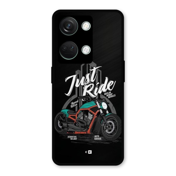 Just Ride Speed Metal Back Case for OnePlus Nord 3