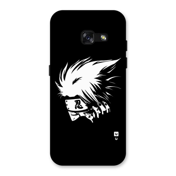 Kakashi Hatake Black Back Case for Galaxy A3 (2017)