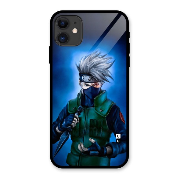 Kakashi Hatake Glass Back Case for iPhone 11